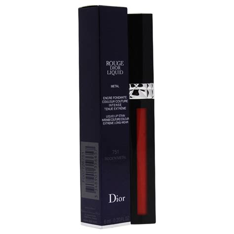 rouge dior 751 metal prezzo|dior red lipstick.